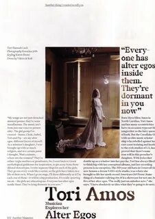 Tori Amos - Undented: AnOther Magazine Article (Autumn/Winte