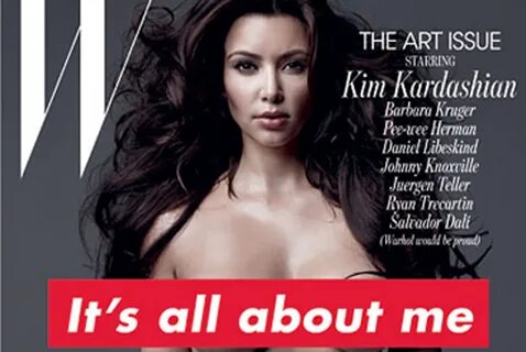 W magazine used Kim K. - not the other way around Page Six