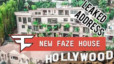 FAZE HOUSE HOLLYWOOD - LEAKED ADDRESS (Proof) - YouTube