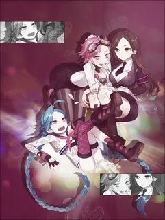 Images of Jinx And Vi And Caitlyn - #golfclub