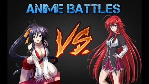Anime Battles And Reviews: HighSchool DXD - Rias Gremory Vs 