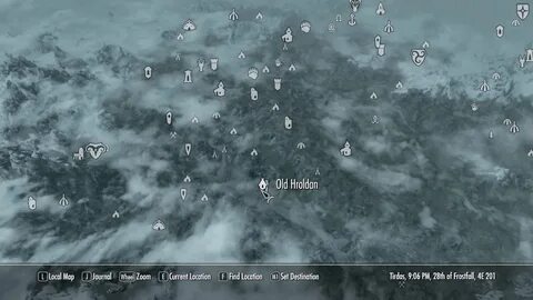 The Reach Skyrim Map Related Keywords & Suggestions - The Re