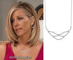 Carly Corinthos's Pave Crystal Collar Necklace at the Nurses