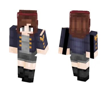 Download Jeans Jacket Girl 2.0 Minecraft Skin for Free. Supe