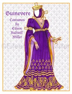 Queen Guinevere Paper Doll Etsy in 2022 Paper dolls clothing