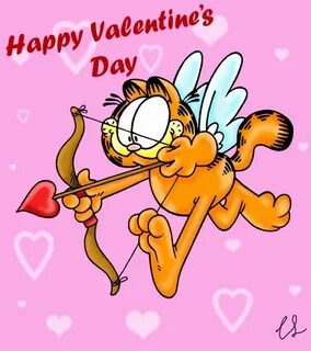 Happy Valentine's day Valentines day cartoons, Happy valenti