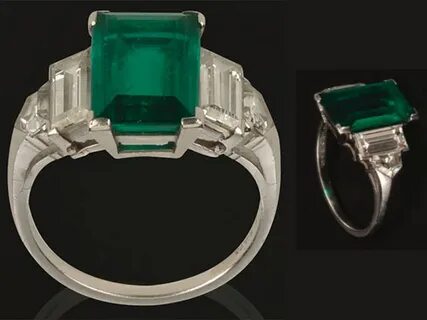 A Look at the Howard Hughes' Engagement Ring for Katharine H