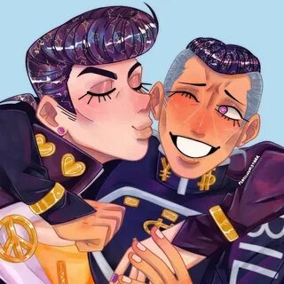 #Josuke #Okuyasu #Josuyasu #JJba josuke × okuyasu josuyasu j