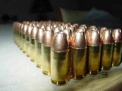 Pistols shells ammunition