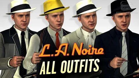 LA Noire Remaster - All Outfits - YouTube