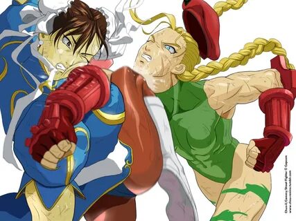 Chun Li Vs Cammy by chou-roninx.deviantart.com on @DeviantAr