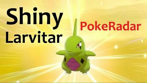 Shiny Larvitar per Pokeradar Pokemon Strahlender Diamant Shi