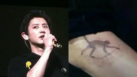 180223 Chanyeol 박찬열 EXO Get New Tattoo at ElyXiOn in Osaka D