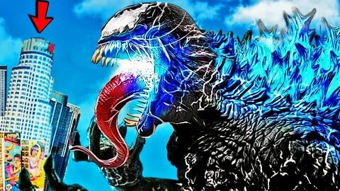 VENOM and GODZILLA become VENOM ZILLA in GTA 5 - YouTube