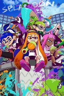 Splattack!' Poster by SoloAzume Splatoon, Geek culture, Post