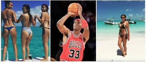 Scottie Pippen’s Wife Seems To Be Really Enjoying Vacation P