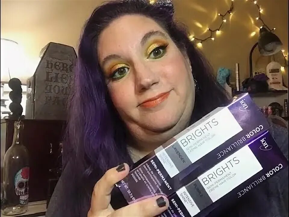 Ion at Home Purple hair refresh - YouTube