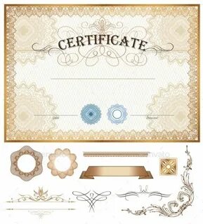 Certificate Certificate design template, Gift certificate te