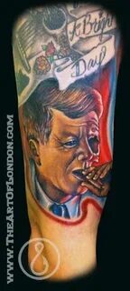 40 Best Kennedy Tattoo images Kennedy, Tattoos, Jfk portrait