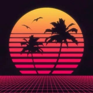 MyHeritage Synthwave art, Vaporwave art, Vaporwave