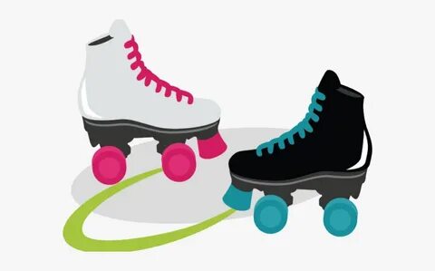 Purple Clipart Roller Skate - Roller Skating Clipart , Free 