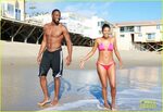 Gabrielle Union: Bikini Beach Babe with Shirtless Dwyane Wad