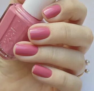 Pin by Pineappliciouss on ლლNail Fashionლლ Essie pink nail p