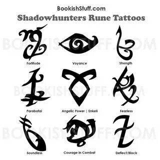 Shadowhunters Runes Temporary Tattoos Angelic Rune Etsy