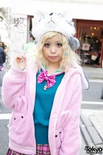 Kurebayashi & Ring Kato, Japanese Magazine Models in Harajuku - Tokyo.