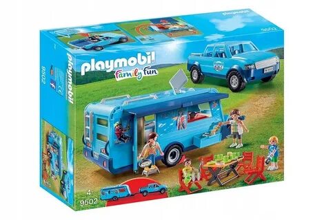 Playmobil 9502 Пикап с прицепом (Ребенок / Игрушки / Колодки