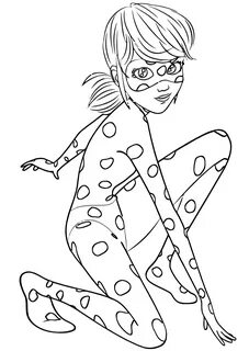 Ladybug & Cat Noir Coloring pages to print and color