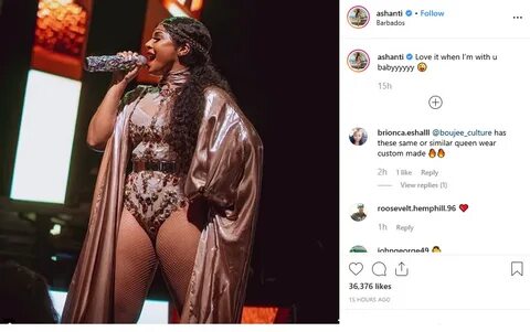 Extra Fine': Ashanti’s 'Thick Thighs' Leave Fans Drooling in