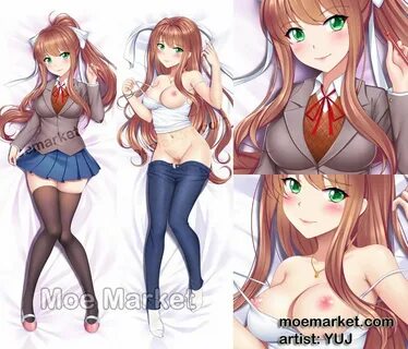 Just Monika Body Pillow (artist YUJ)DDLC rule34 - Viral Porn