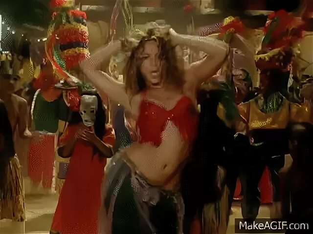 Shakira - Hips Don't Lie ft. Wyclef Jean on Make a GIF