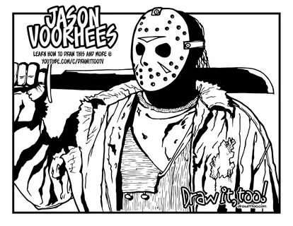 Jason Mask Coloring Pages at GetDrawings Free download