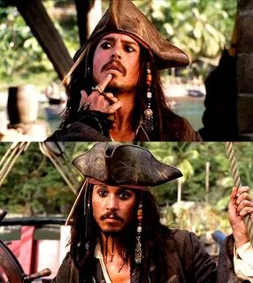 captain jack sparrow, jack sparrow and johnny depp - image #