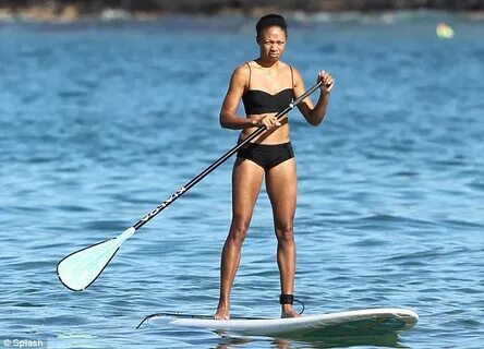 Olympian Allyson Felix flaunts her gold medal winning bikini