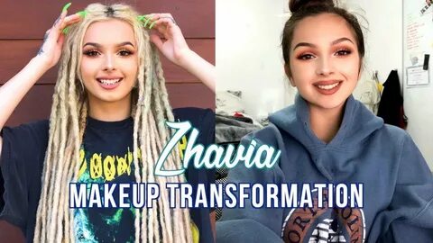ZHAVIA MAKEUP TRANSFORMATION pt2 - YouTube