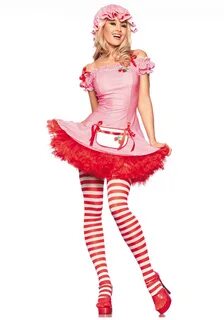 Sexy Strawberry Dessert Costume - Halloween Costume Ideas 20