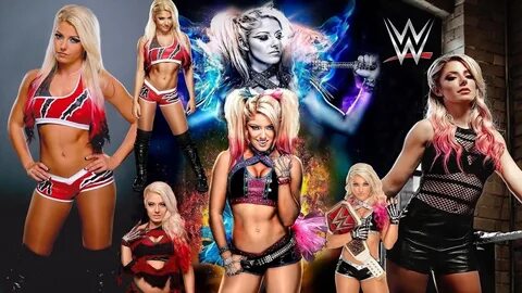 Wallpaper : Alexa Bliss, WWE, wrestling, divas, woman, backg