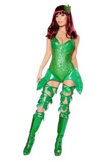 Roma Costume 10041 - 1pc Poisonous Villain Poison ivy hallow