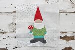 Forest Gnome Quilt Block