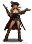 A great pair of cannons! Pirate woman, Pirates, Pirate art