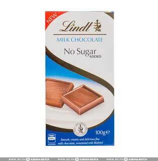 Шоколад молочный без сахара Lindt 100 г, Италия - купить c д