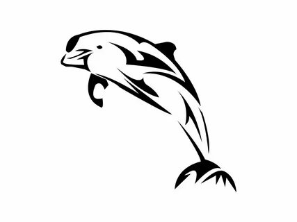 10 Beautiful Tribal Dolphin Tattoos Only Tribal