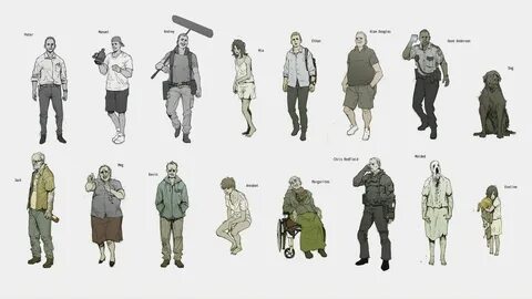 The Tragedy of Ethan Winters Concept Art - Resident Evil 7 -