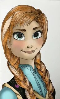 Anna - frozen fan Art (35683725) - fanpop