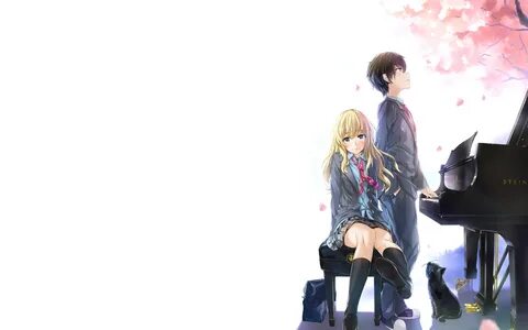 Anime Your Lie in April HD Wallpaper