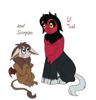 MLP: KIddies Tirek and Scorpan :3 by Chibi-N92 on DeviantArt