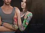 The Sims Resource - Female Tattoos